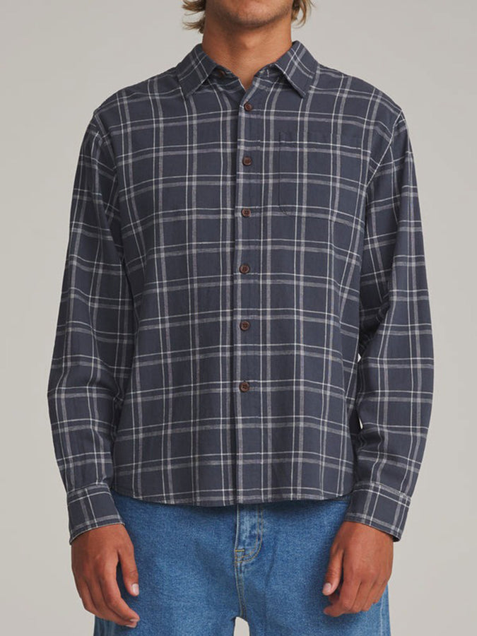 Katin Tack Long Sleeve Buttondown Shirt Fall 2026 | WASHED BLUE