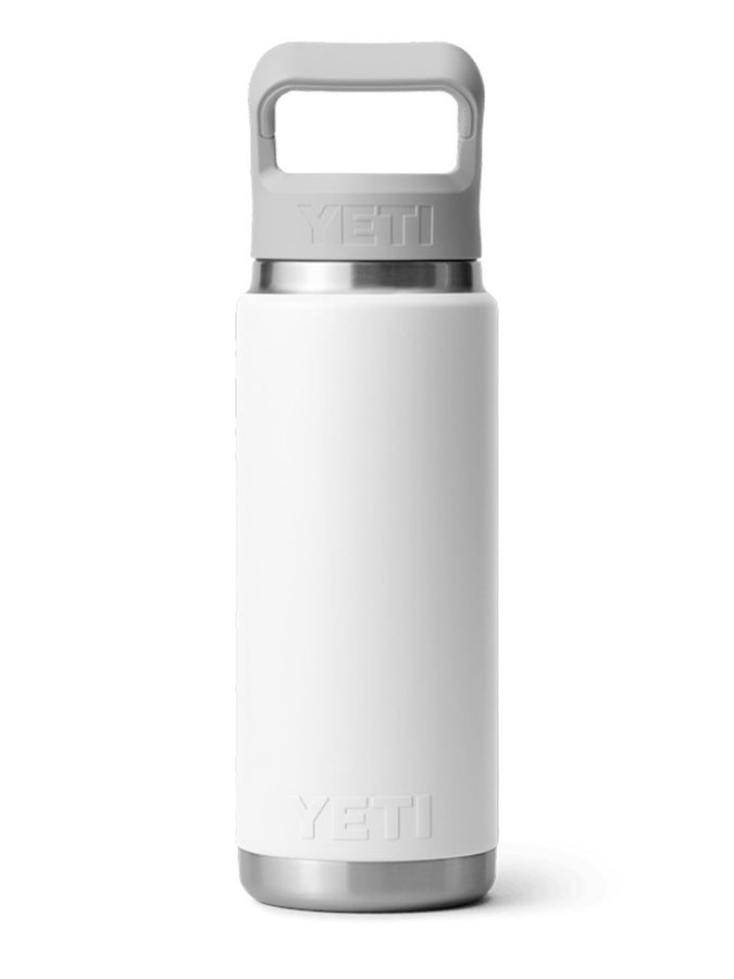 Yeti Rambler 26oz Straw White Water Bottle | WHITE