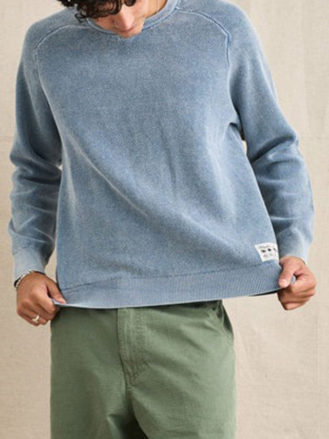 Rhythm Polu Sweatshirt Fall 2026 | WASHED BLUE