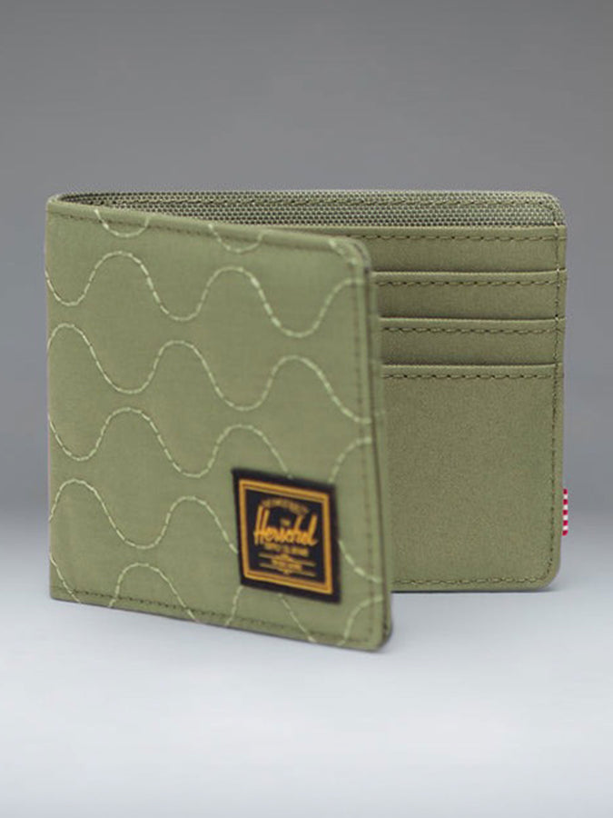 Herschel Roy Quilted Capsule Wallet | LODEN GREEN TONAL (08214)