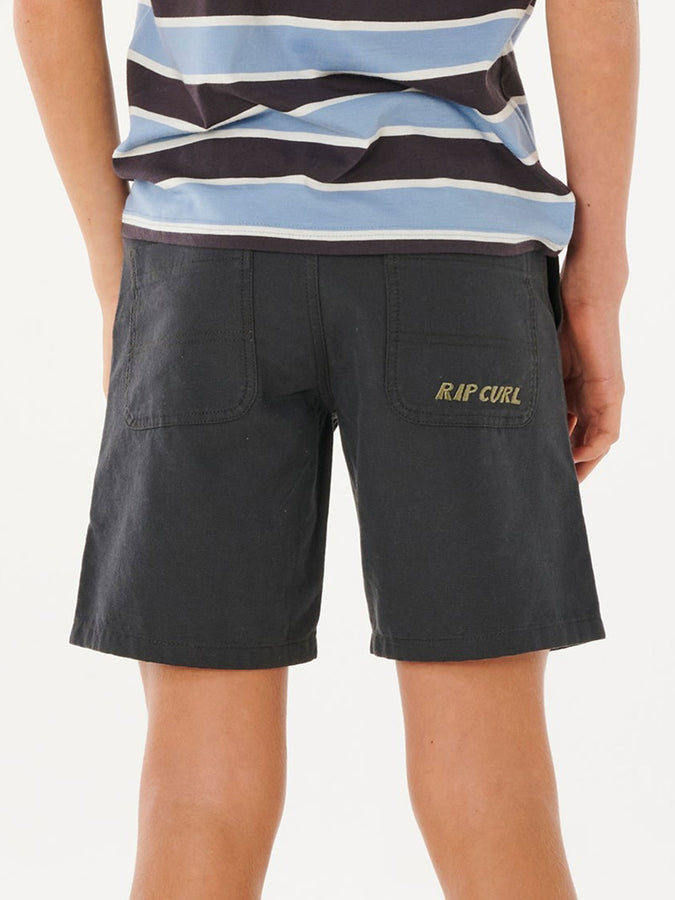 Rip Curl Hyped Canvas Shorts Summer 2026 | WASHED BLACK (8264)