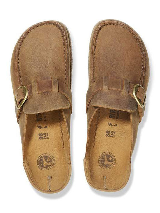 Birkenstock Buckley Oiled Leather N Cognac Shoes Fall 2026 | COGNAC