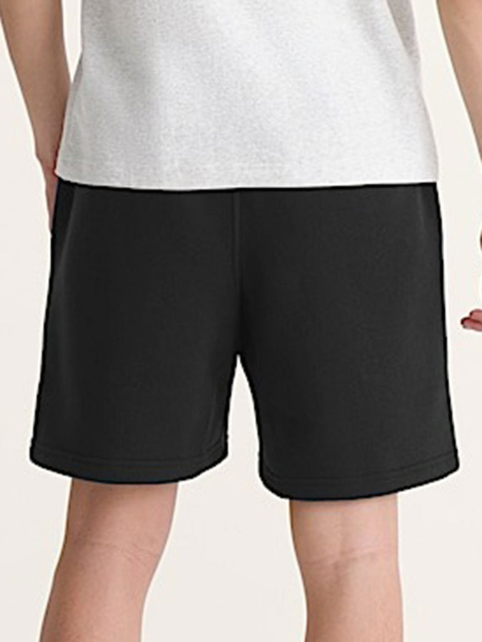 Vans Stretch Logo Fleece II Shorts Fall 2026 | BLACK (BLK)