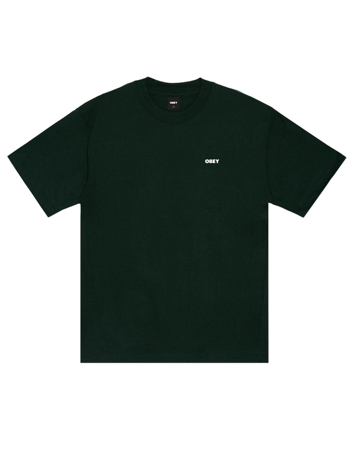 Obey Quarter Eye Icon T-Shirt Fall 2026 | FOREST GREEN (FOR)