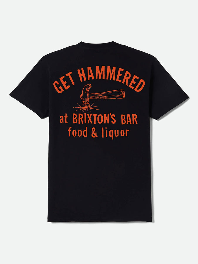 Brixton Hammered T-Shirt Holiday 2026 | BLACK