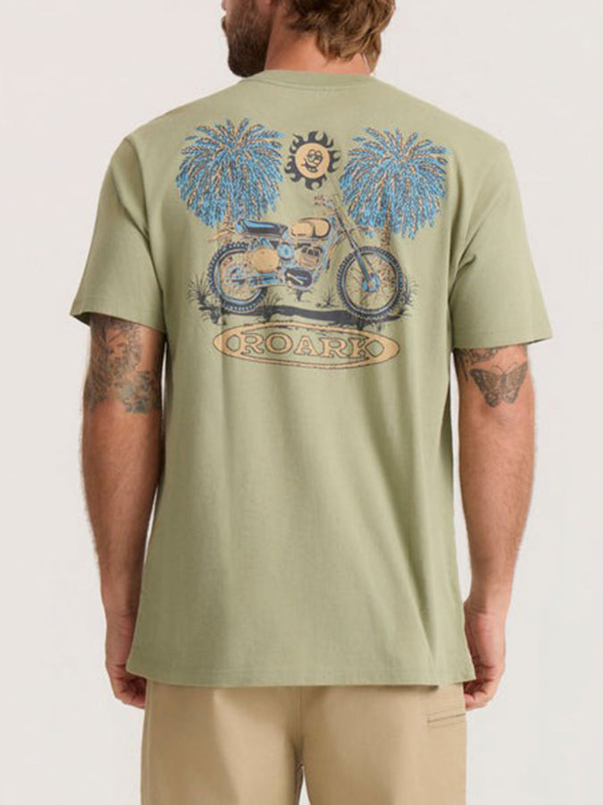 Roark Moto T-Shirt Holiday 2026 | DUSTY SAGE (DST)