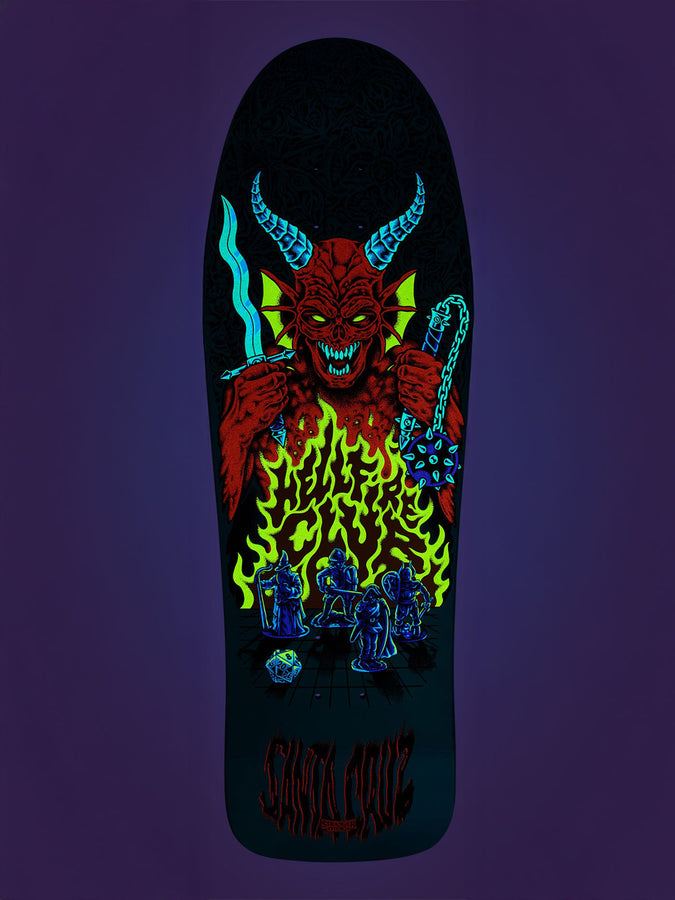 Santa Cruz x Stranger Things Knox Hellfire Pit 10.07’’ Skateboard Deck | MULTI