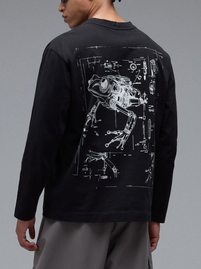 Oakley Animatronic Frog Long Sleeve T-Shirt Fall 2026 | PITCH BLACK (021)