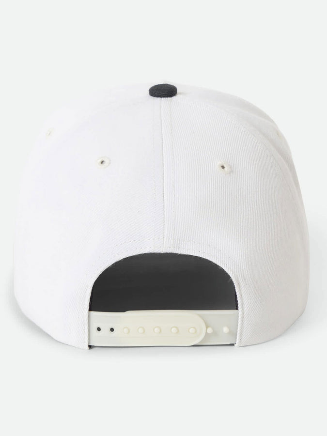 Brixton Crest Snapback Hat | BLACK/OFF WHITE