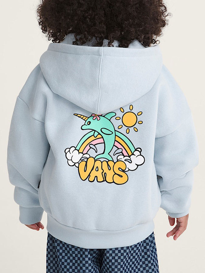 Vans Flippercorn Zip Hoodie Fall 2026 | SOFT SLATE (H90)