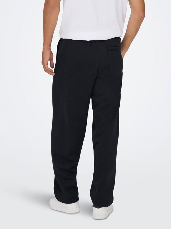 Only & Sons Ceres Wide Sweatpants Fall 2026 | BLACK