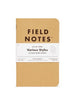 Field Note Original Kraft Mixed Notebook 3 Pack