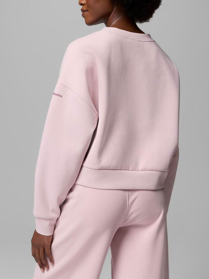 Columbia Amazesweats Heavyweight Crewneck Sweatshirt Fall 2026 | MINERAL PINK (618)
