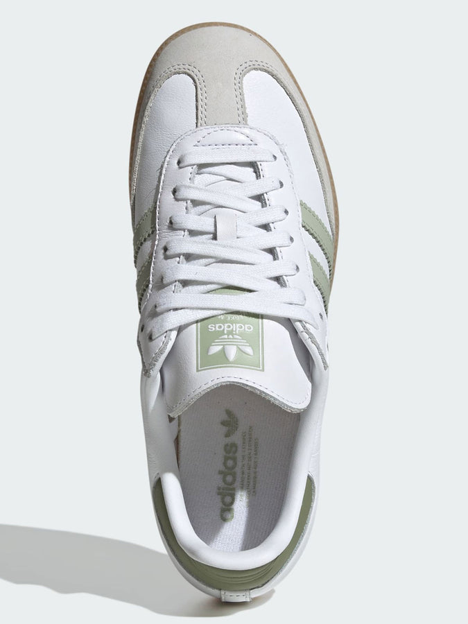 Adidas Samba Og White/Halo Green/Tent Green Shoes Fall 2026 | WHITE/HALO GREEN/TENT GREEN