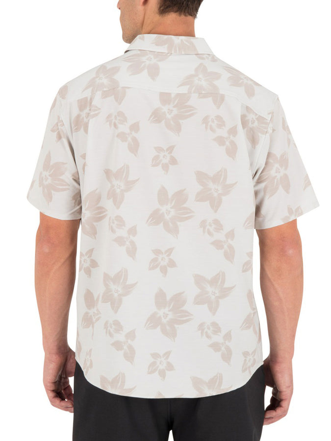 Hurley One And Only Newport Stretch Short Sleeve Buttondown Shirt Spring 2026 | BONE (073)