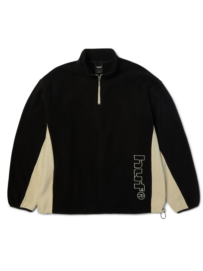 Huf Basecamp 1/4 Zip Fleece Fall 2026 | BLACK