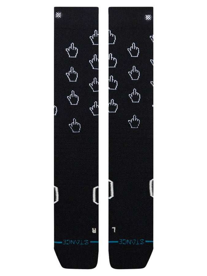 Stance Cursor Mid Socks | BLACK (BLK)