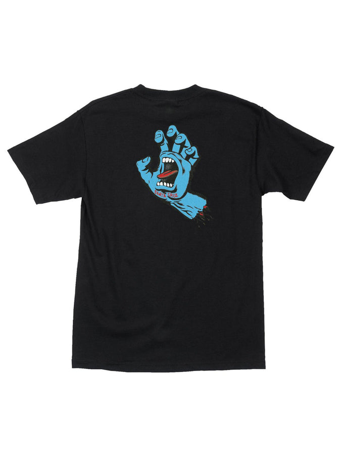 Santa Cruz Screaming Hand T-Shirt Fall 2026 | BLACK