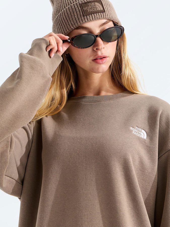 TNF Evolution Simple Dome Oversize Crewneck Sweatshirt 2026 | GARNET (2H9)