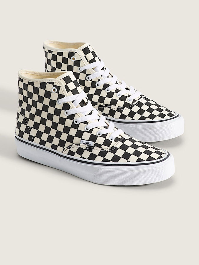 Vans Authentic Hi 2.0 Checkerboard Black/True White Shoes Fall 2026 | CHCKRBRD BLACK/TRU WHITE (BMW)