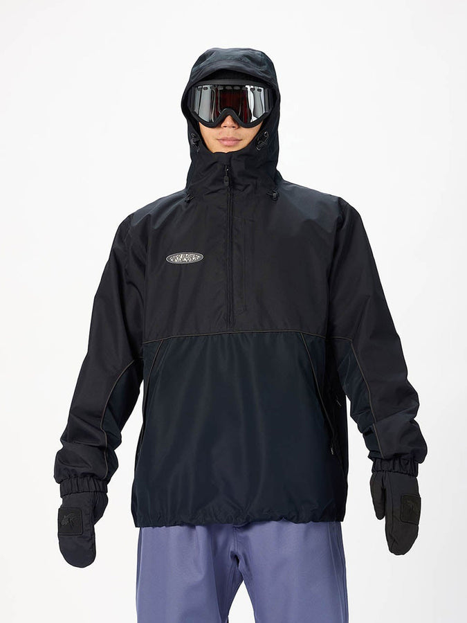 Airblaster Shifty Pullover 2027 – Shell Snowboard Jacket | BLACK