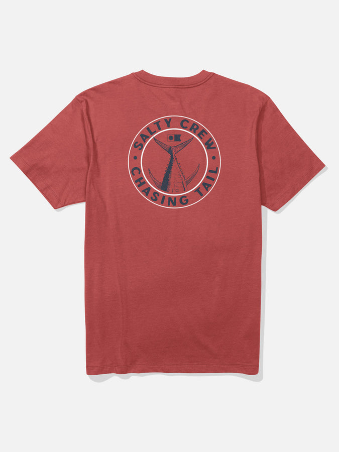 Salty Crew Tailgates T-Shirt Summer 2026 | WASHED RED