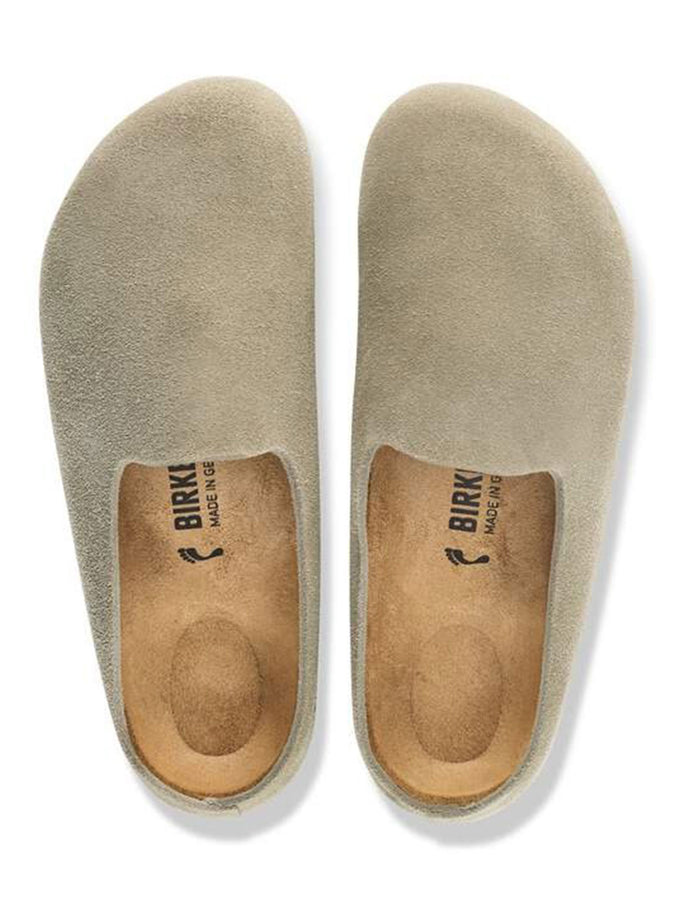 Birkenstock Amsterdam Wrapped Suede R Taupe Shoes Fall 2026 | TAUPE