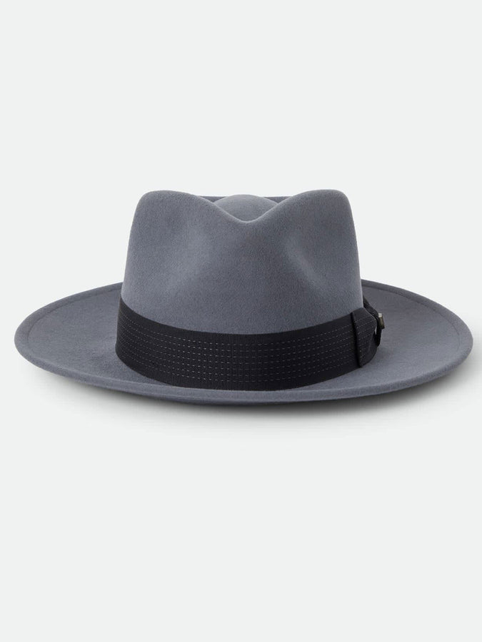 Brixton Eames Fedora Hat | FUTURE GREY/BLACK