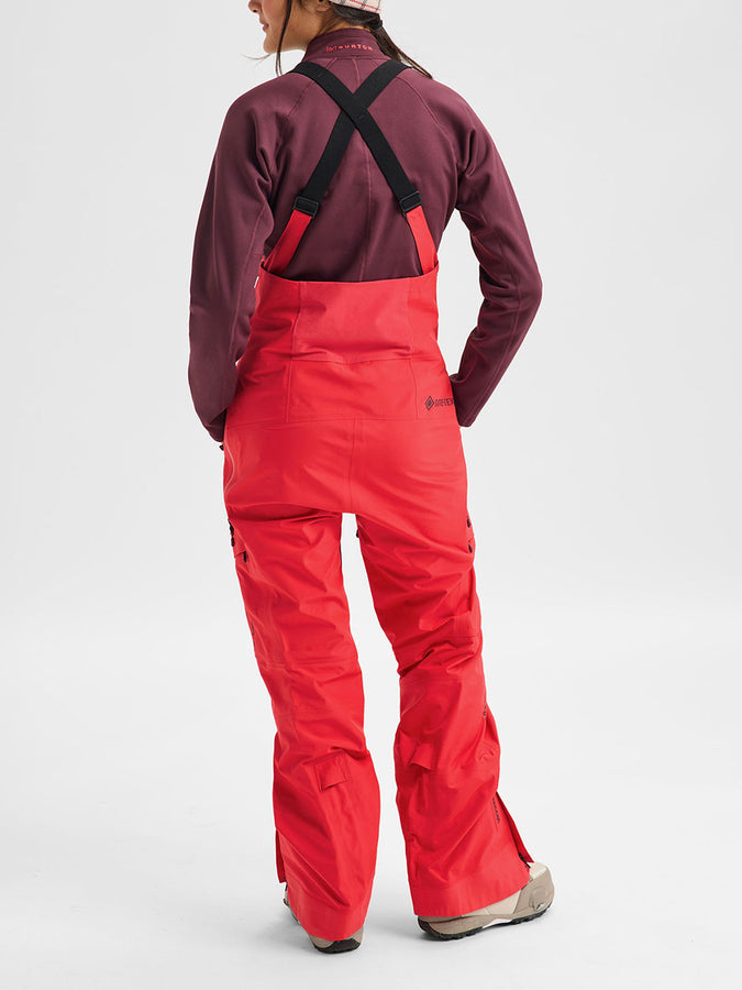 Burton GORE-TEX [ak]® Kimmy Stretch 2027 – Women's Shell Bib | HOT TAMALE (E9Z)