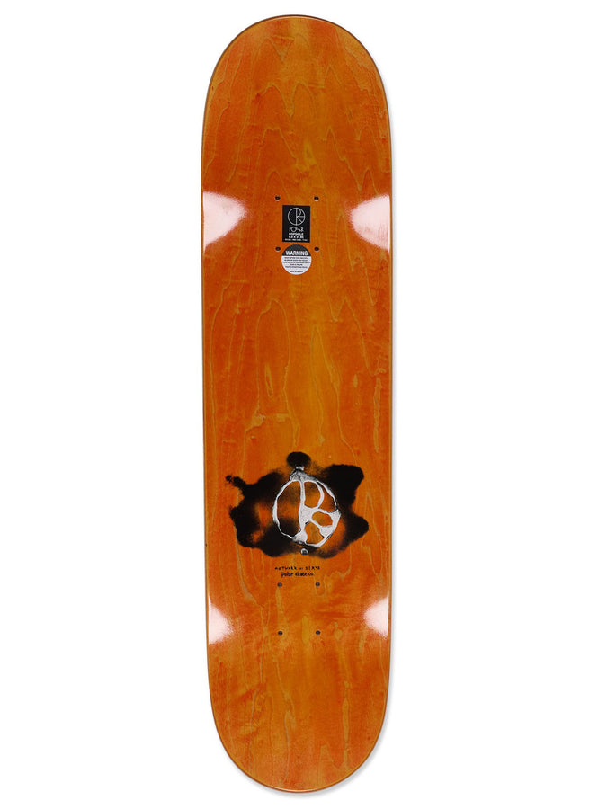 Polar Stroke Logo Black 8.25’’ Skateboard Deck | BLACK