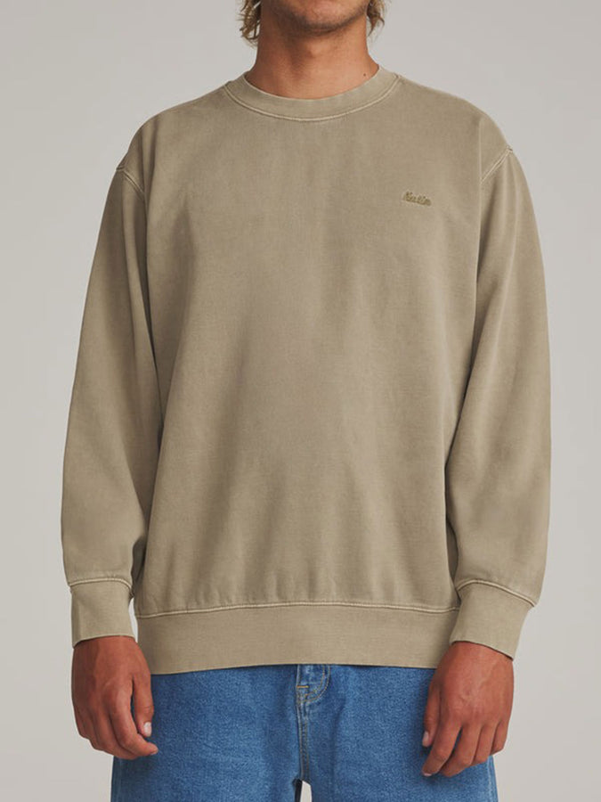 Katin Emb Crewneck Sweatshirt Fall 2026 | OLIVE VINTAGE WASH