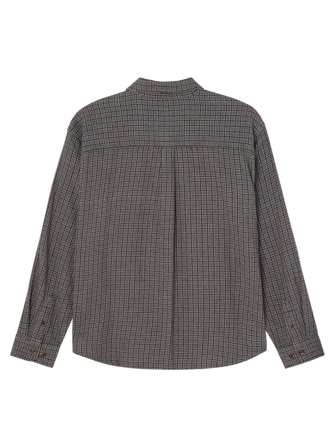 Obey Bigwig Jack Long Sleeve Buttondown Shirt Fall 2026 | BLACK MULTI (BKM)