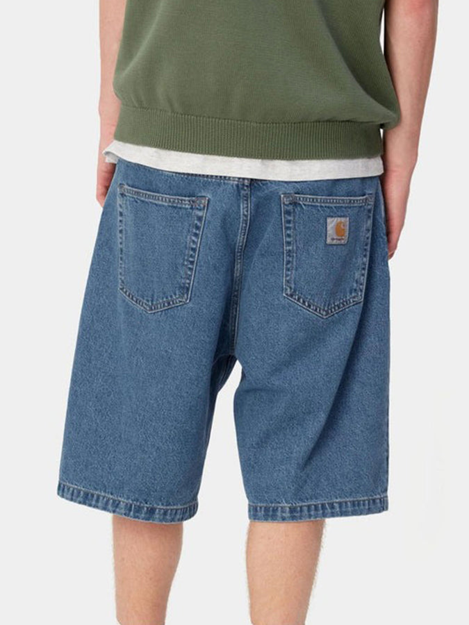 Carhartt Wip Landon Blue Heavy Stone Wash Shorts Summer 2026 | BLUE HEAVY STONE WASH (0160)