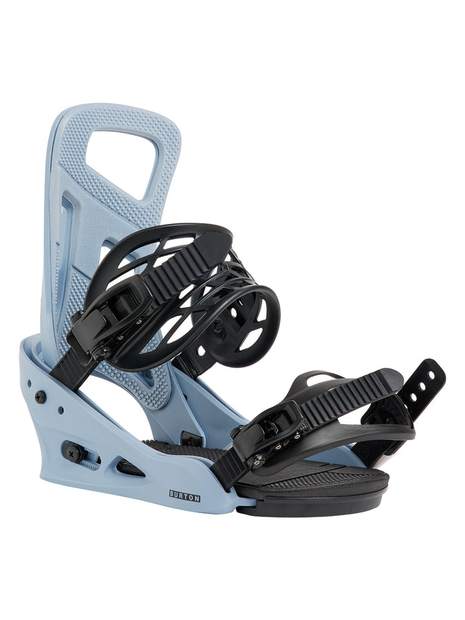 Burton Freestyle Re:Flex Snowboard Bindings 2027 | AIRSTREAM BLUE (EVM)