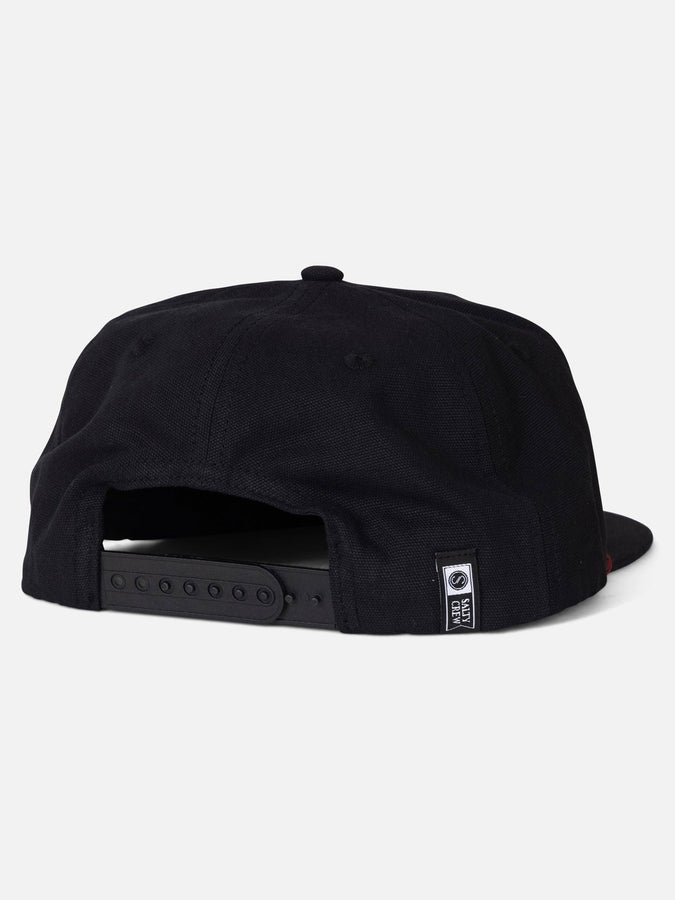 Salty Crew Coastal Snapback Hat | BLACK