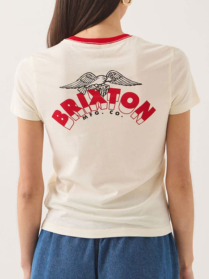 Brixton Banner Slim T-Shirt Fall 2026 | OFF WHITE