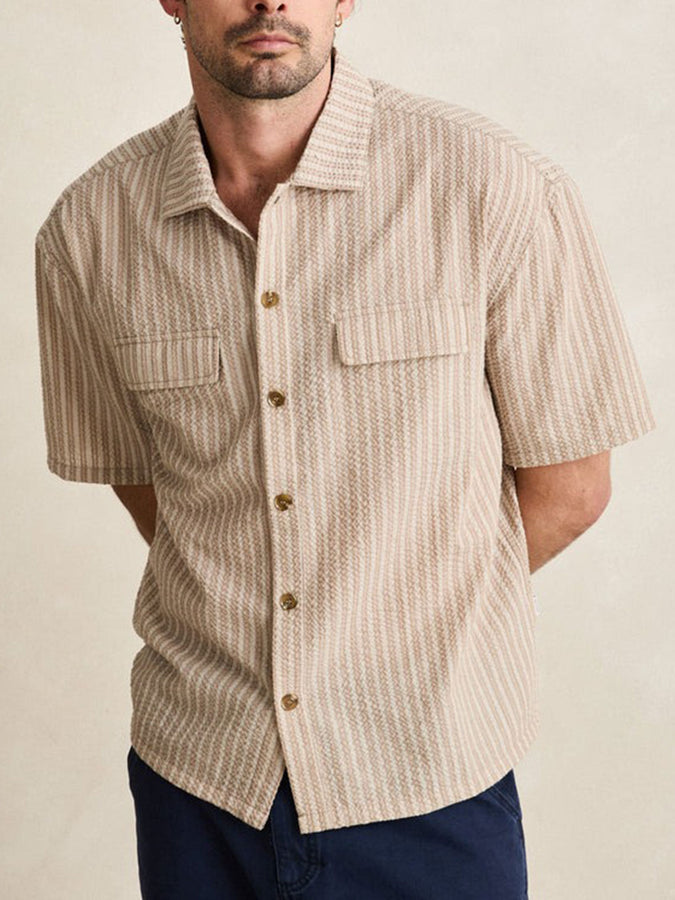 Rhythm Floragraph Short Sleeve Buttondown Shirt Fall 2026 | INCENSE