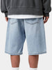 Carhartt Wip Landon Blue Heavy Worn Bleached Shorts Summer 2026
