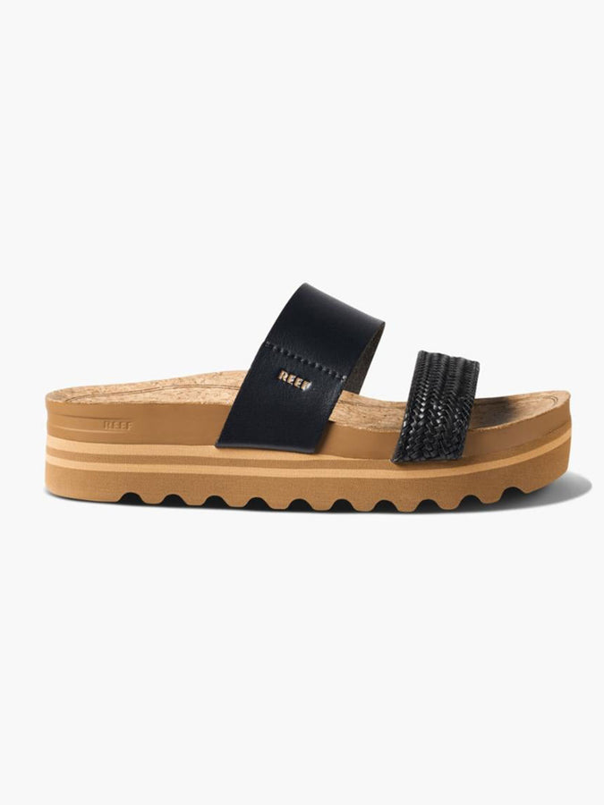 Reef Cushion Vista Hi Black Braid Sandals Summer 2026 | BLACK BRAID