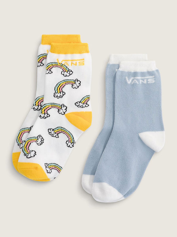 Vans Ticker 2-Pack Socks Fall 2026 | SOFT SLATE (H90)