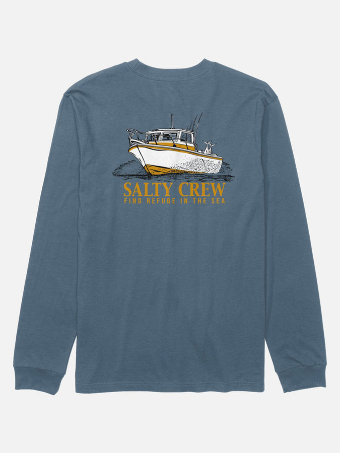 Salty Crew Throttle Long Sleeve T-Shirt Fall 2026 | SLATE