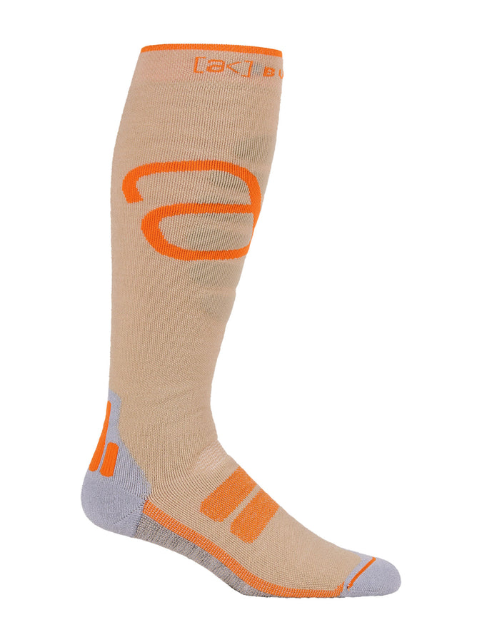 Burton [ak]® Performance+ Socks | CHNCHLLA GRY/GLDFSH ORG (EVB)