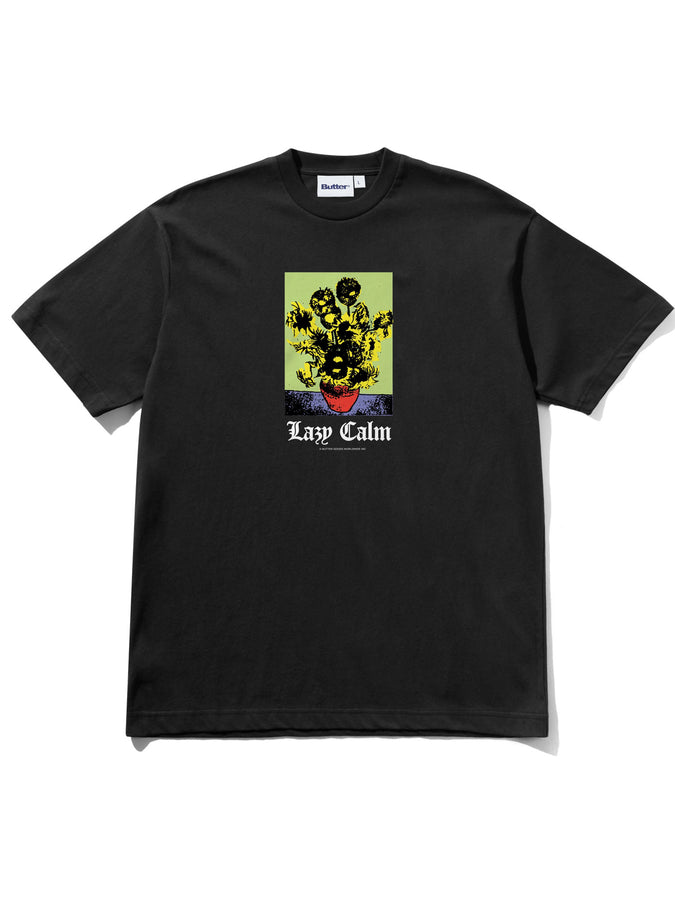 Butter Goods Lazy Calm T-Shirt Fall 2026 | BLACK