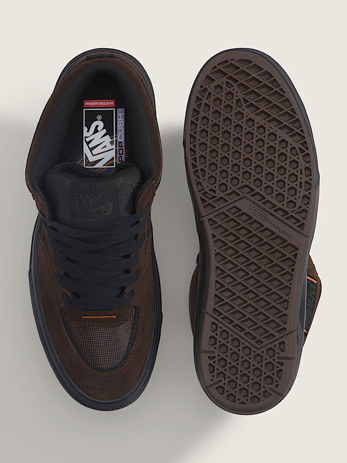 Vans Half Cab Wafflecup Brown RIzzp/Black Shoes Fall 2026 | RIZZO BROWN/BLACK (Y49)