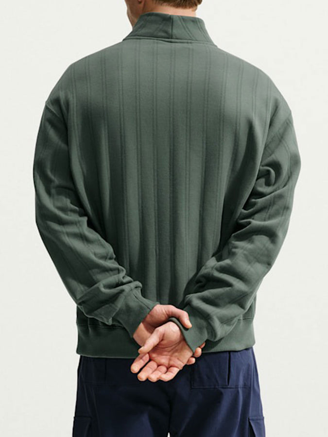 Nike Fairway Fresh Therma-Fit 1/2-Zip Sweatshirt Fall 2026 | CAMO GREEN/LIMESTONE (303)