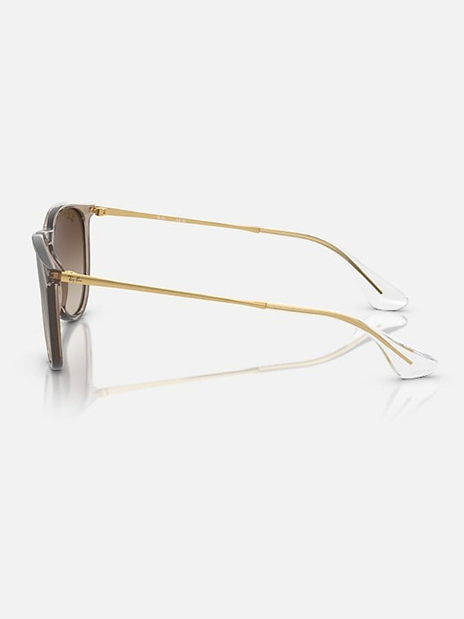 Ray-Ban Erika Transparent Light Brown/Brown Sunglasses | TRANSPARENT LIGHT BROWN/BROWN