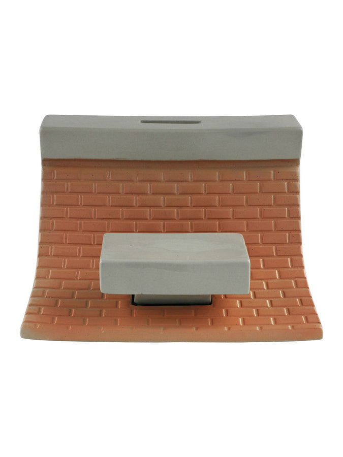 Independent Lpr China Piggy Bank | CEMENT GREY