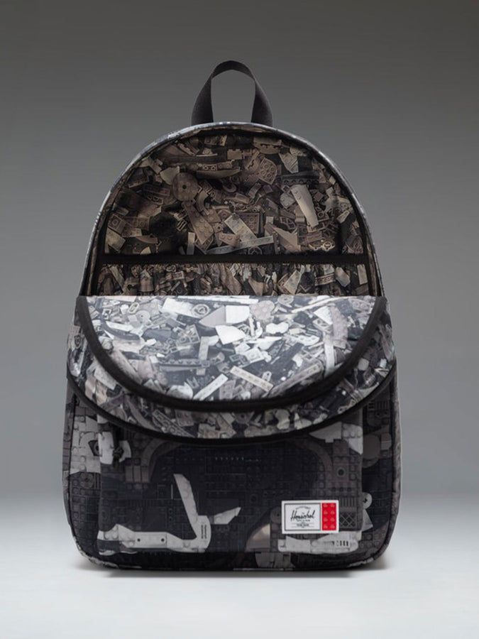 Herschel  x Lego Classic XL Backpack | ABSTRACT BRICKS BLACK (07462)