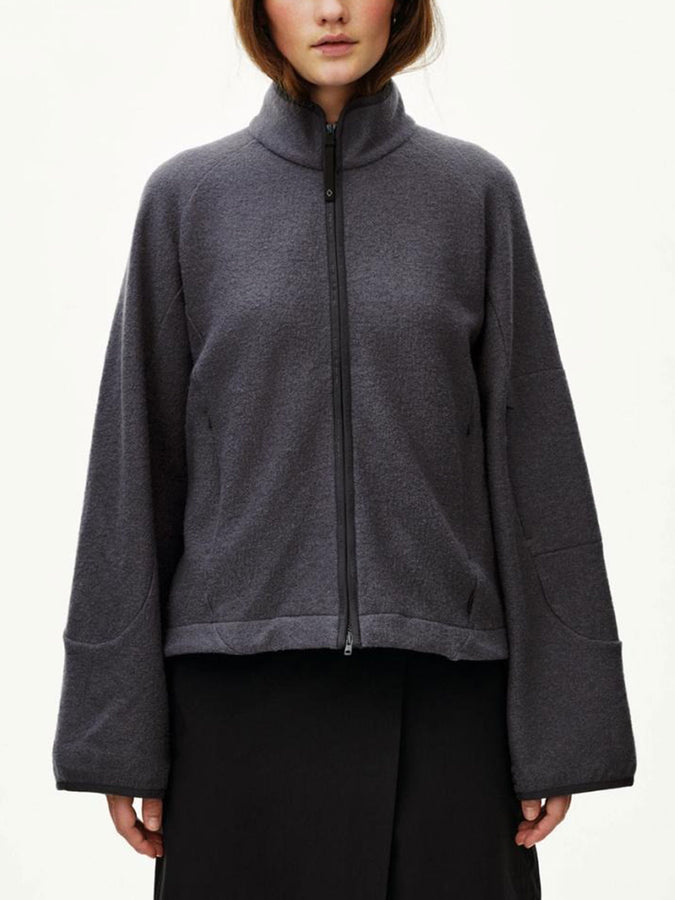 Pas Normal Studios Off-Race Boiled Wool Jacket Fall 2026 | STEEL