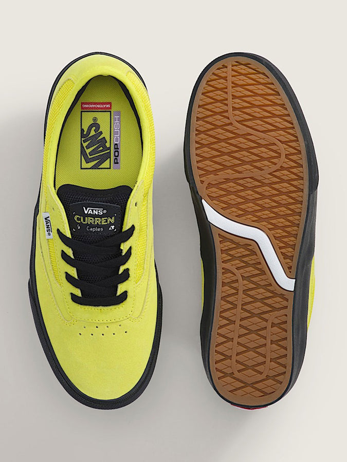 Vans Curren Caples Fluro Lime/Black Shoes Fall 2026 | FLURO LIME/BLACK (H81)